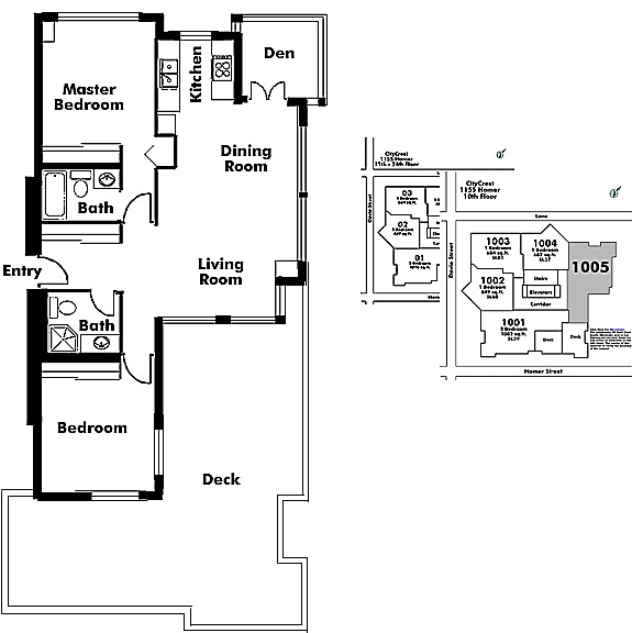 Floor plan 1005