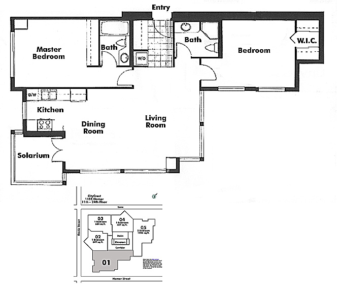 Floor plan 2101