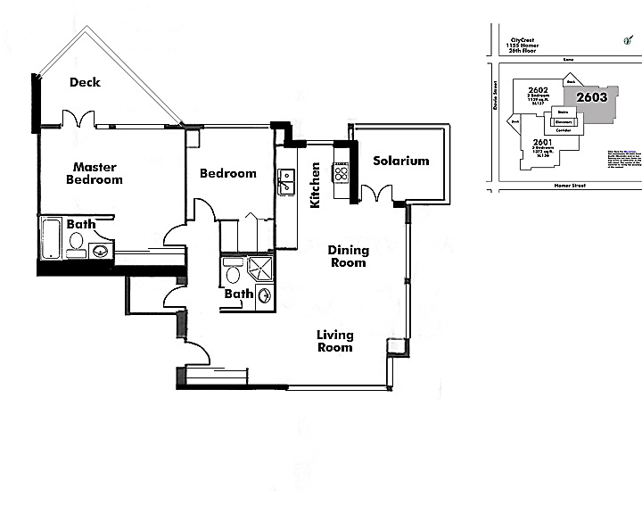 Floor plan 2603