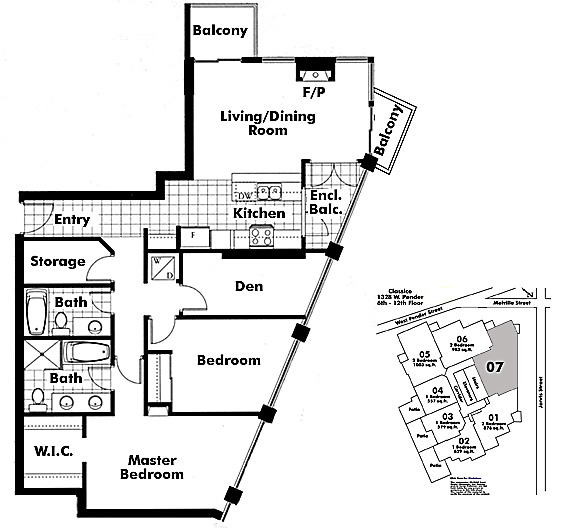 Floor plan 507