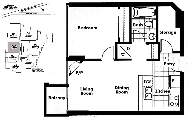 Floor plan 1504