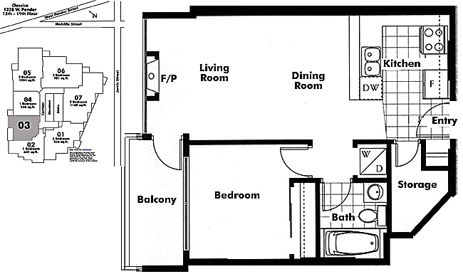 Floor plan 1503
