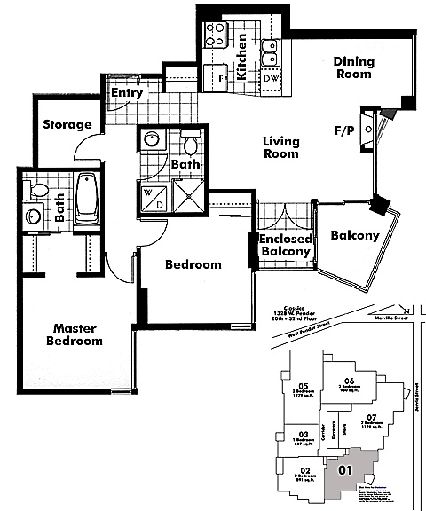Floor plan 2201