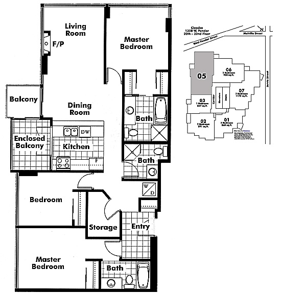 Floor plan 2105