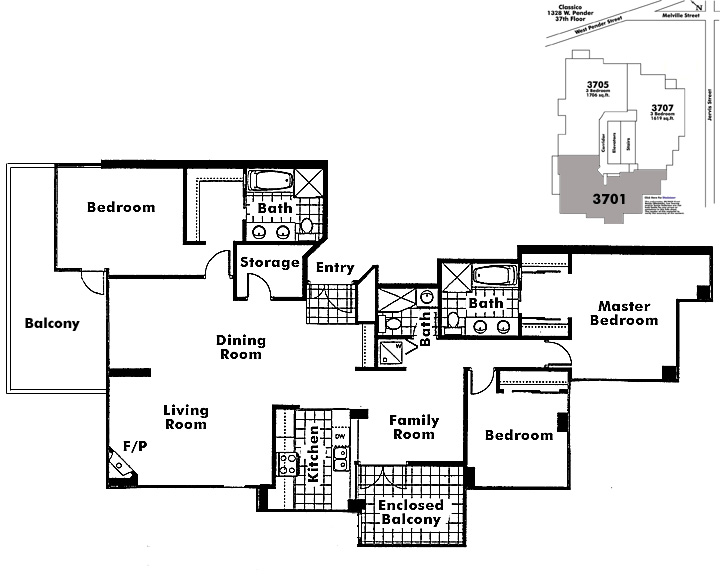 Floor plan 3701
