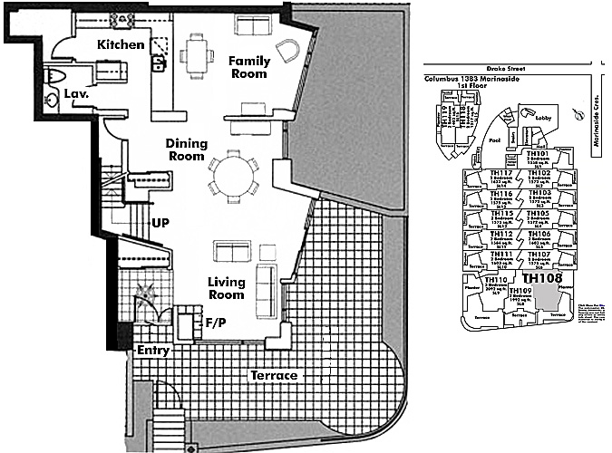 Floor plan TH108