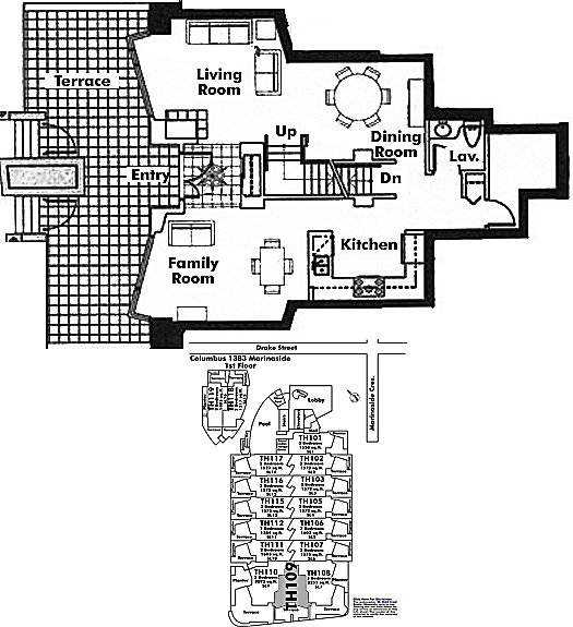 Floor plan TH109