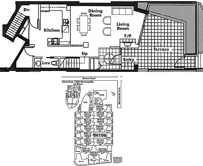 Floor plan TH106