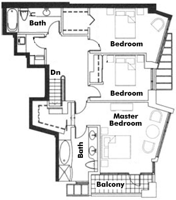 Floor plan TH108