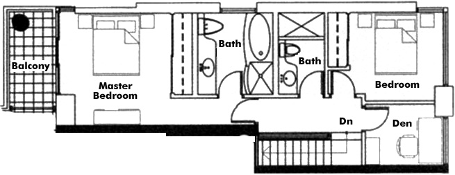 Floor plan TH119