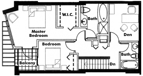 Floor plan TH112