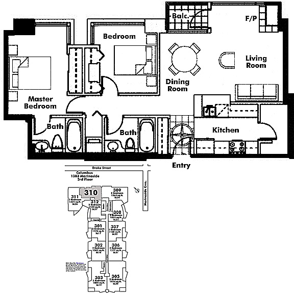 Floor plan 310