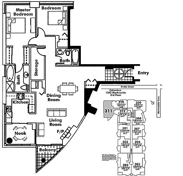 Floor plan 311