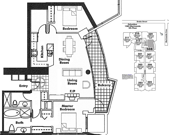 Floor plan 708