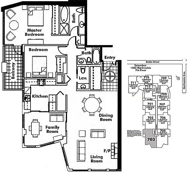 Floor plan 703