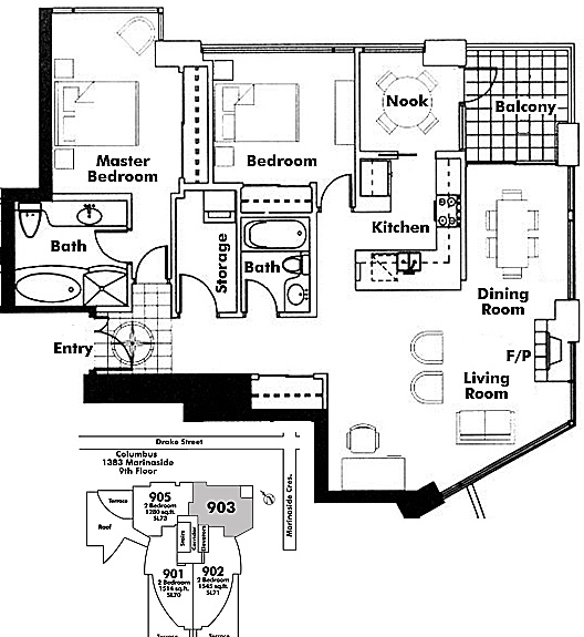 Floor plan 903