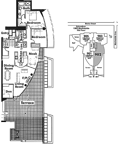 Floor plan 902