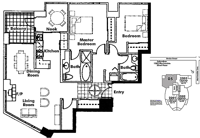 Floor plan 2105