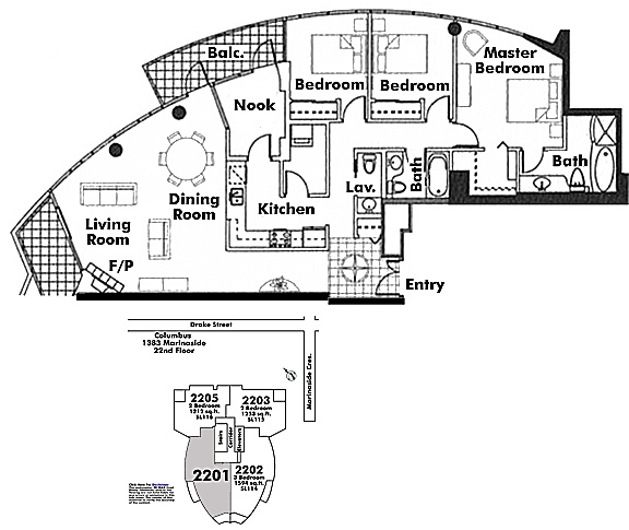 Floor plan 2201