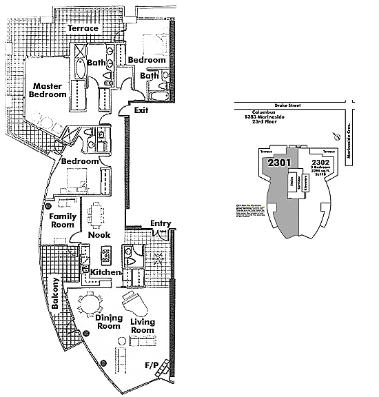 Floor plan 2301