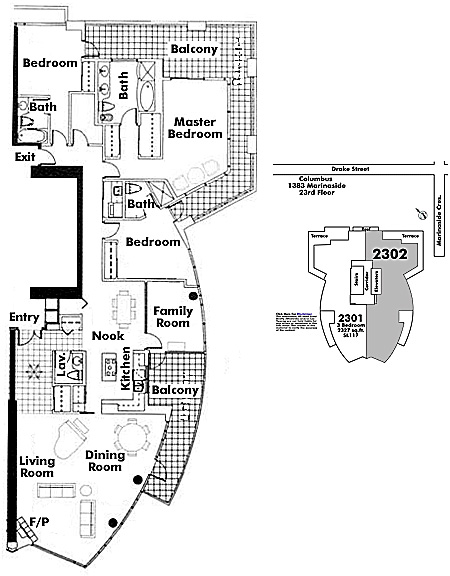 Floor plan 2302