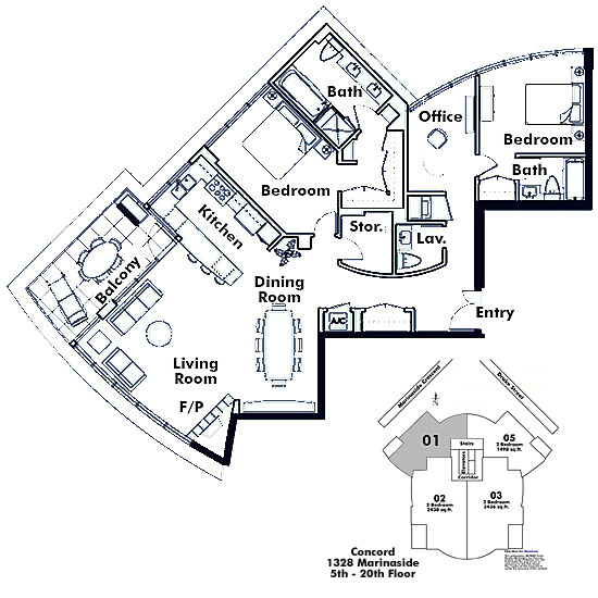 Floor plan 2101