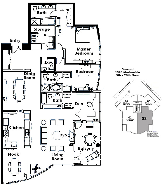 Floor plan 1003