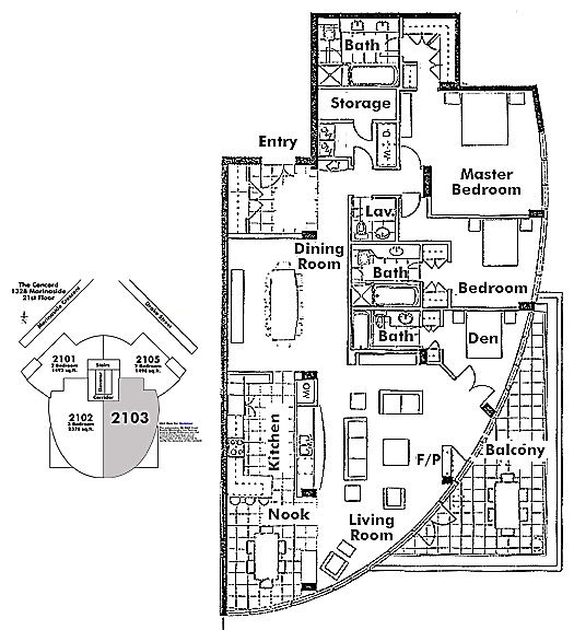Floor plan 2103