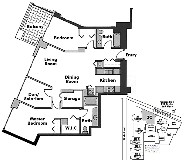 Floor plan 2C