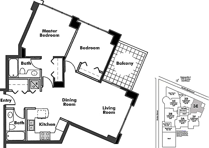 Floor plan 3E