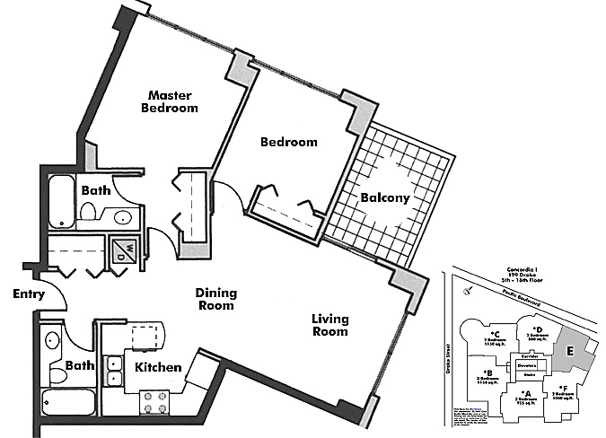 Floor plan E