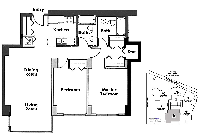 Floor plan A