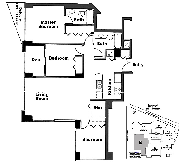 Floor plan B