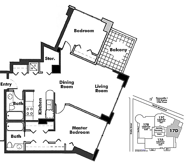 Floor plan 17D