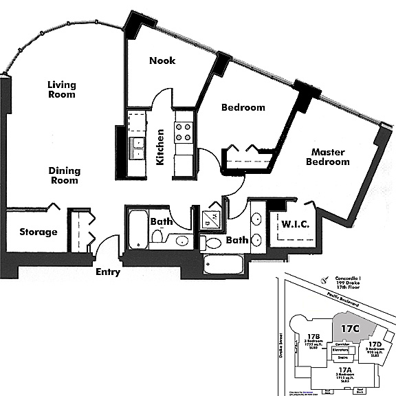 Floor plan 17C