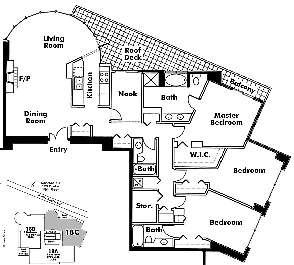 Floor plan 18C