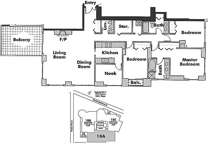 Floor plan 18A