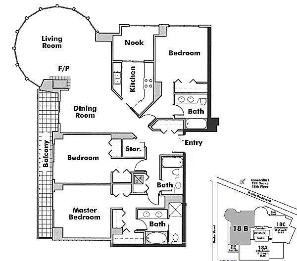 Floor plan 18B