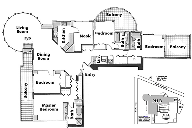 Floor plan PH A