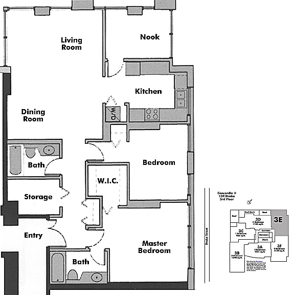 Floor plan 3A