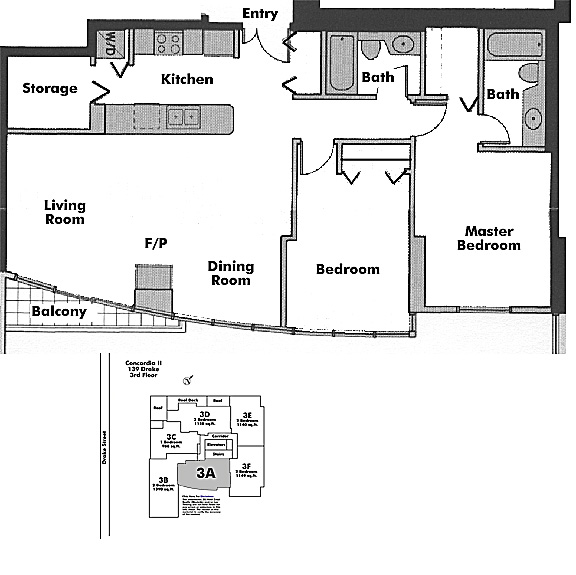 Floor plan 3E