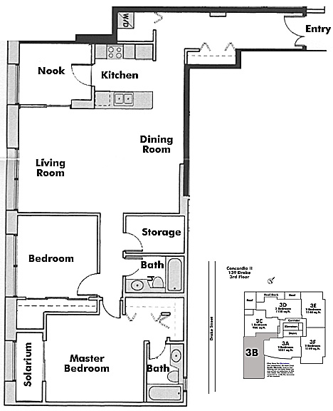 Floor plan 3B