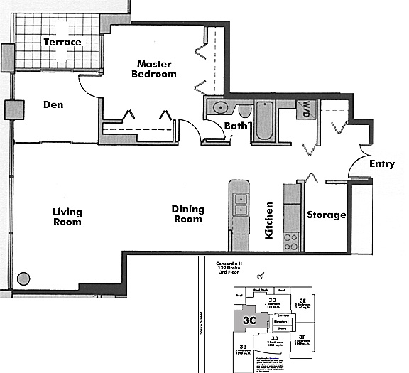 Floor plan 3C