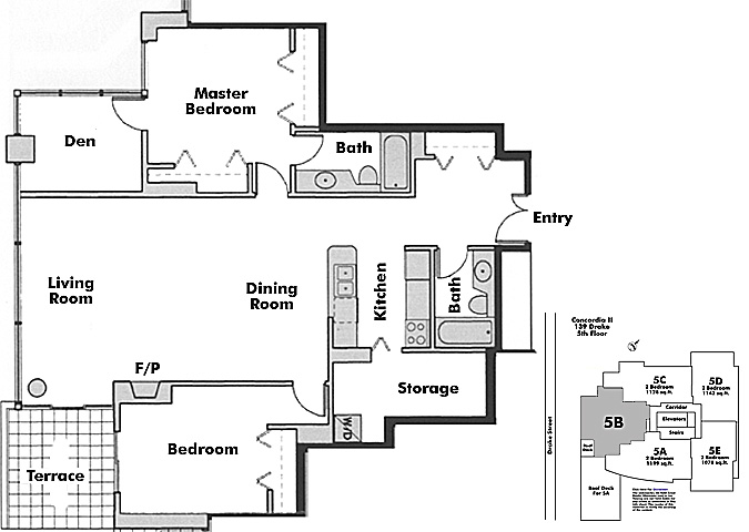 Floor plan 5B