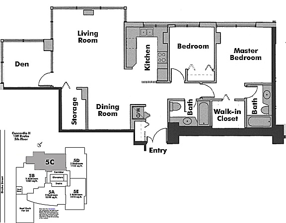Floor plan 5C