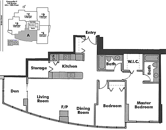 Floor plan A