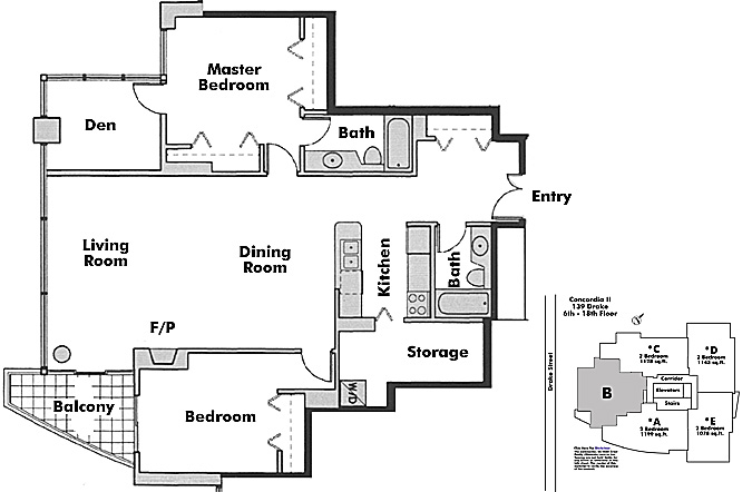 Floor plan B