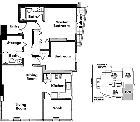 Floor plan 19D
