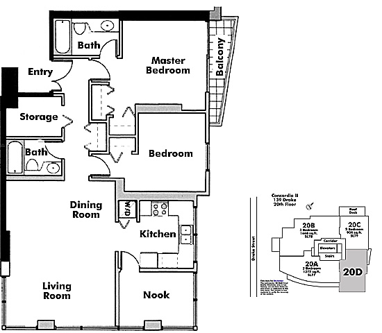 Floor plan 20D