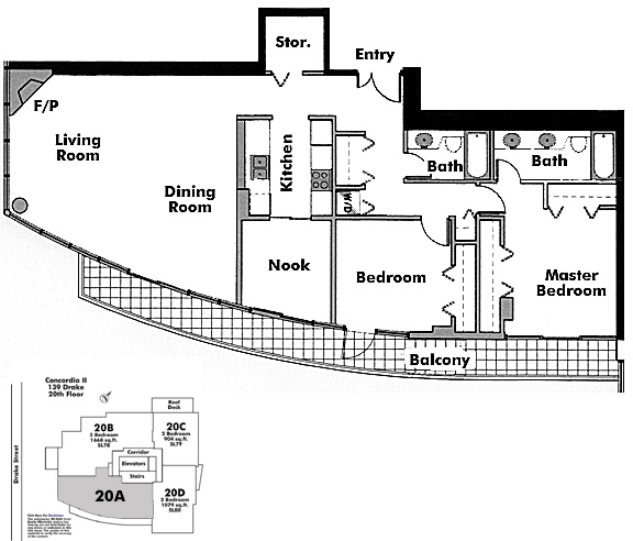 Floor plan 20A